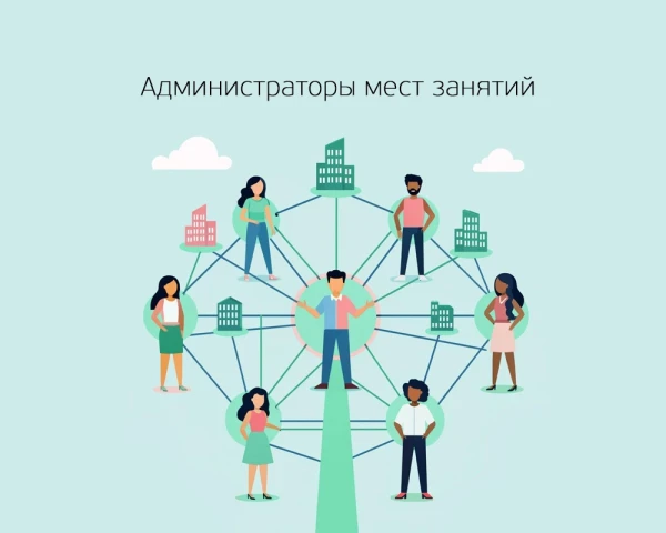 Администраторы мест занятий