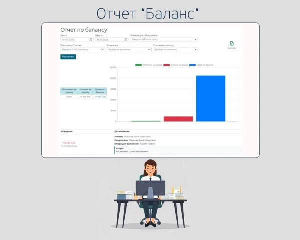Новый отчет "Баланс"